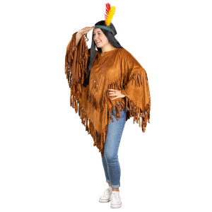 Kostüm - Amerikanischer Ureinwohner - Erwachsene - Einheitsgröße