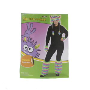 Kostüm-Set Monster - 4-teilig - Erwachsene