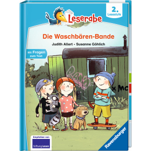 Die Waschbären-Bande - Leserabe - 2. Lesestufe