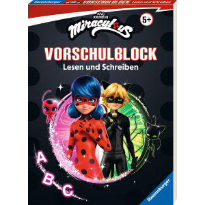 Miraculous - Vorschulblock - Lesen und Schreiben