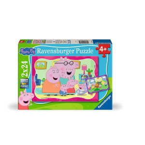 Puzzleset - Peppa Wutz - 2 x 24 Teile