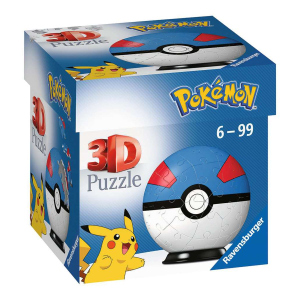 3D Puzzle-Ball - Pokèmon - Superball - 54 Teile
