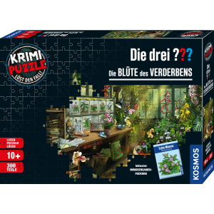 Die drei ??? - Krimipuzzle - Die Blüte des Verderbens - 300 Teile