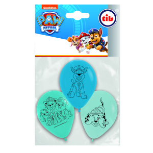Paw Patrol - 5 Luftballons - ca. Ø 30 cm