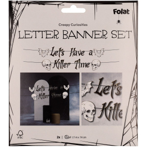 Girlande - Halloween - 2 x ca. 1 m