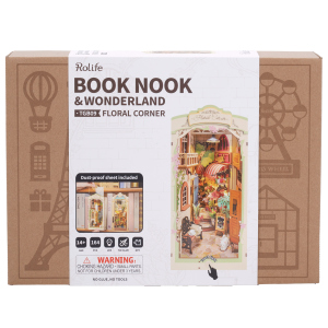 DIY - Holz Bastelset - Miniaturhaus - Blumen-Gasse