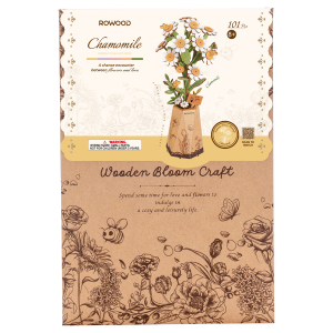 DIY - Holz Bastelset - Miniaturblume - Kamille