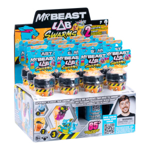 MR BEAST LAB SWARMS - 2er Set Figuren - Atomic Series - 1 Stück
