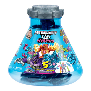 MR BEAST LAB - 5er Set Figuren Hybrids