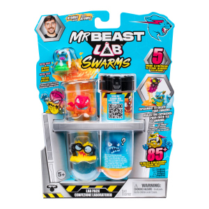 MR BEAST LAB SWARMS - 5er Set Figuren - Atomic Series