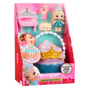 Yummiland - Beauty Bag Cupcake - Spielset mit Lip Gloss Puppe