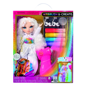 Rainbow High - Airbrush & Create - Modepuppe - Grüne Augen