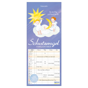 Kalender - Schutzengel Familientimer - 2026 - 4 Spalten