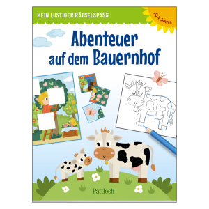 Abenteuer auf dem Bauernhof - Mein lustiger Rätselspaß