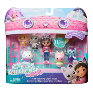 Gabby’s Dollhouse - Der Film - Cat-venture Crew Figurenset