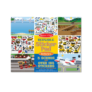 Melissa & Doug - Sticker Wow! - Stickerblock - Fahrzeuge