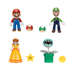 Super Mario - Figur - ca. 10 cm - mit Zubehörteil - 1 Stück