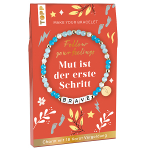 Follow your Feeling - Armband Bastelset - Brave