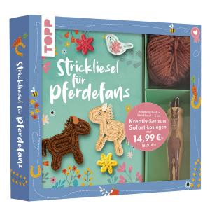 TOPP -  Strickliesel für Pferdefans