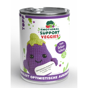 TOPP - Häkelset - Aubergine