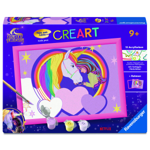 Unicorn Academy - Malen nach Zahlen - CREART® - Sophia & Wildstar
