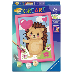 Malen nach Zahlen - CREART® - Herziger Igel