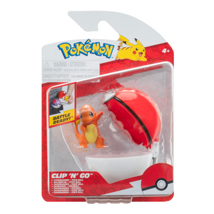 Pokémon - Spielset - Glumanda - Clip 'N' Go