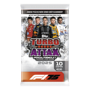 Topps Turbo Attax Formel 1- Sammelkarten Booster