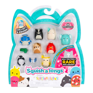 Squishmallows - Squish-a-longs - Style 4 - 8 Figuren - Serie 3