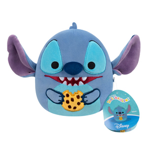 Squishmallows - Plüschfigur - Disney Stitch - Essen  - ca. 25 cm - 1 Stück