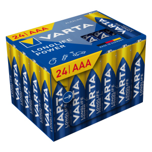 Varta Batterien - Longlife Power AAA Cube - 24er Pack