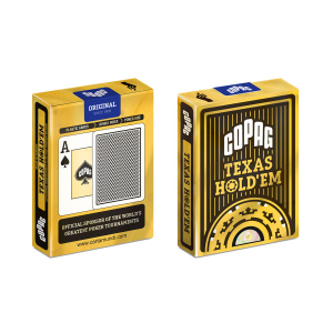 COPAG Texas Hold'em Gold - Jubo Face - Poker Karten