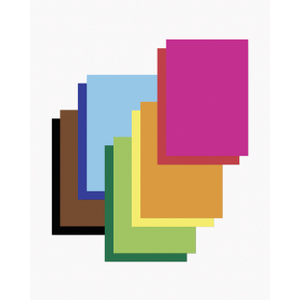 Fotokarton - 10 Farben - 10 Blatt