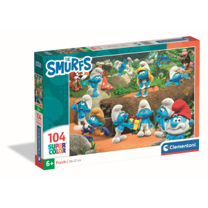 Die Schlümpfe - Kinderpuzzle - 104 Teile Supercolor