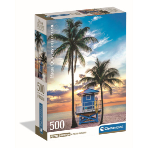 Puzzle - Miami Beach - 500 Teile - High Quality Collection