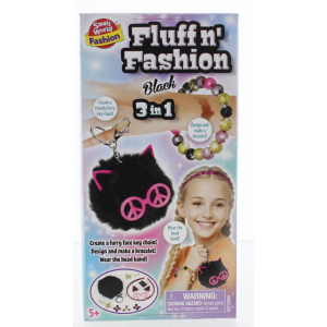 Kreativset - Fluff n' Fashion - Schwarz