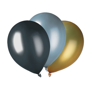 7 Luftballons - metallic - Ø ca. 30 cm