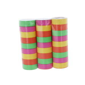 Luftschlangenset - neon - 3-teilig 