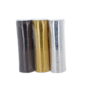 Luftschlangenset - holografisch - 3-teilig 