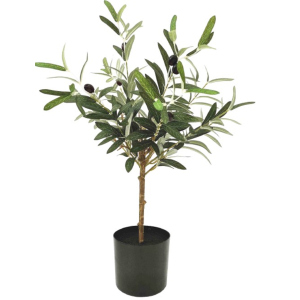 Kunstpflanze - Olivenbaum im Topf - ca. 64 cm
