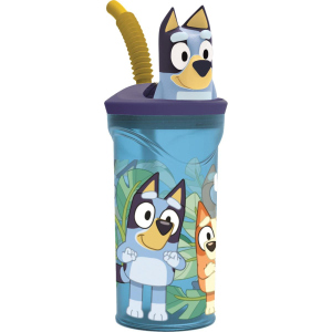 Bluey - Trinkbecher mit 3D-Figur - 360 ml