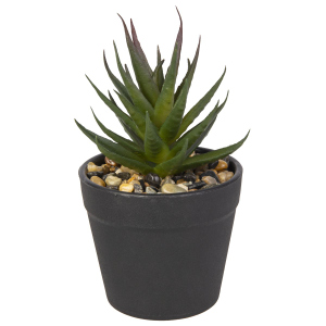 Künstliche Sukkulente im Topf - ca. 10 cm - 1 Stück