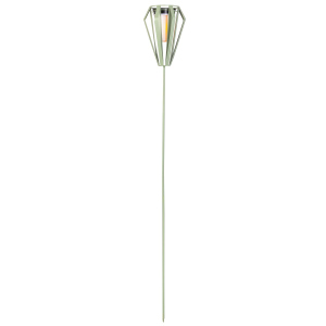 Gartenstecker Laterne mit Solar - grün - ca. 117 cm
