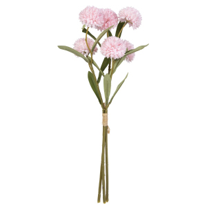 Kunstblumenstrauß Amarant - rosa/pink - ca. 36 cm - 1 Stück