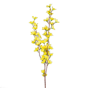Forsythienzweig - gelb - Kunstblumen