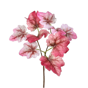 Heuchera Zweig - rosa - Kunstblumen