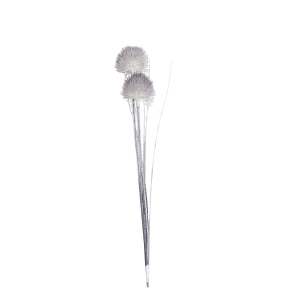 Allium - weiß/grau/schwarz - Kunstblumen - 1 Strauß