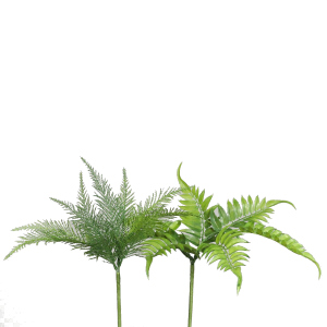 Farn-Pick - grün - Kunstblumen - 1 Stück