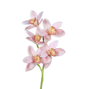 Cymidie - rosa - Kunstblumen