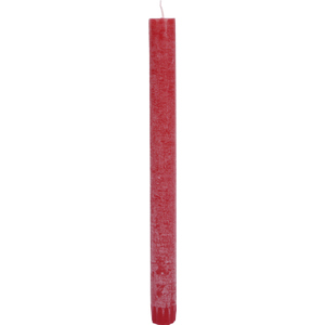 Stabkerze - Polar - rot - ø x H ca. 2,2 x 25 cm
